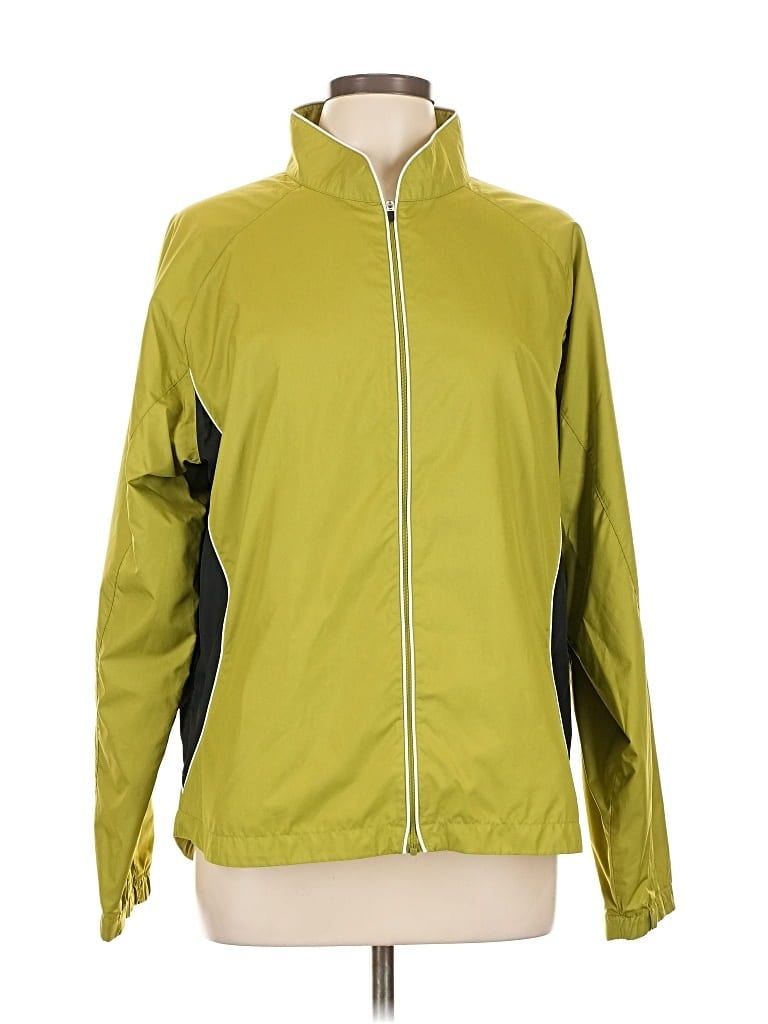 Pre-owned Fj Footjoy Track Jacket In Green