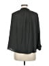 dRA Los Angeles 100% Polyester Gray 3/4 Sleeve Blouse Size M - photo 2