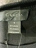 Gracia Black Short Sleeve Top Size S - photo 7