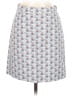 Point Sur Print White Blue Casual Skirt Size 2 - photo 1