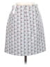 Point Sur Print White Blue Casual Skirt Size 2 - photo 2