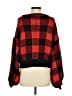 Jen's Pirate Booty 100% Acrylic Plaid Red Pullover Sweater Size S - photo 2