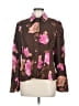 Emma James Floral Brown Jacket Size 6 - photo 1