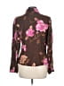 Emma James Floral Brown Jacket Size 6 - photo 2