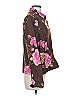 Emma James Floral Brown Jacket Size 6 - photo 4