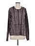 Miss Me Tweed Purple Pullover Sweater Size M - photo 1