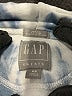 Gap Tie-dye Blue Pullover Hoodie Size XS - photo 7