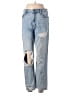 Hidden Jeans 100% Cotton Color Block Blue Jeans Size 28 waist - photo 1