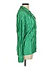 Unbranded Green Long Sleeve Blouse Size M - photo 4