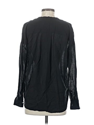 James Perse Long Sleeve Blouse (view 2)
