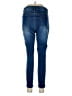 Shein Solid Blue Jeans Size 0X - photo 2