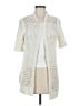 Nicole Miller Artelier 100% Polyester Ivory Cardigan Size M - photo 1