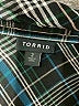 Torrid 100% Rayon Plaid Black Long Sleeve Button-Down Shirt Size 2X Plus (2) - photo 7