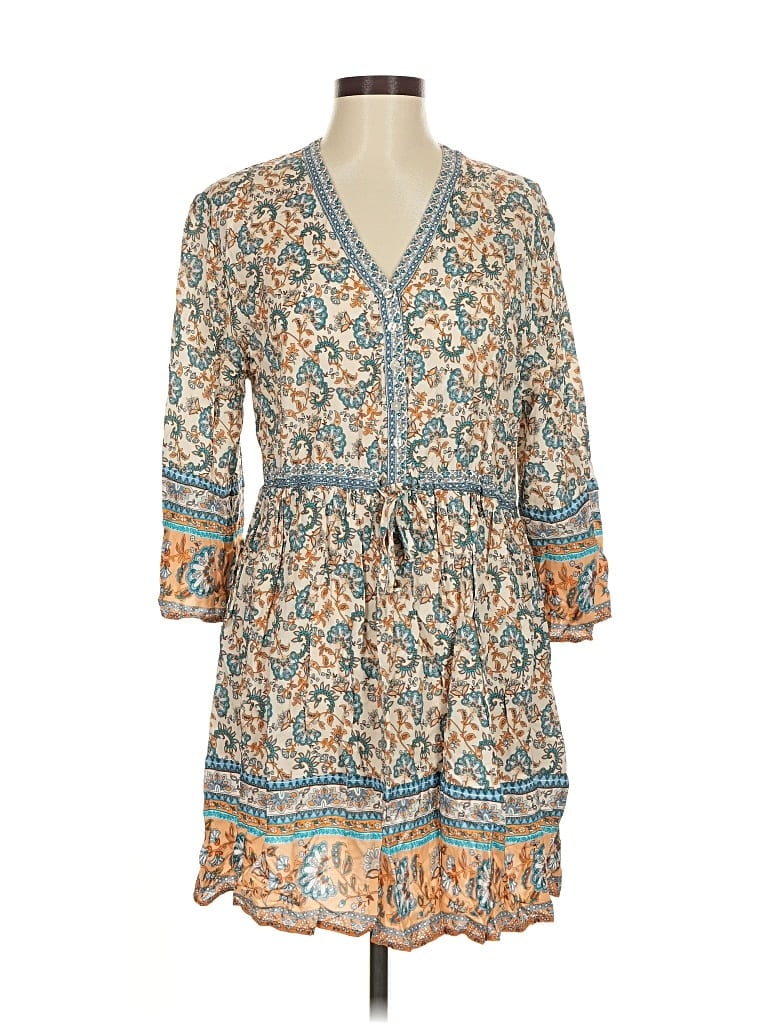 Pre-owned North Style Casual Dress In Blue