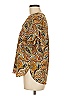 MICHAEL Michael Kors Paisley Brown Short Sleeve Blouse Size M - photo 5