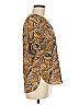 MICHAEL Michael Kors Paisley Brown Short Sleeve Blouse Size M - photo 4
