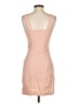 Sisley Solid Tan Cocktail Dress Size S - photo 2