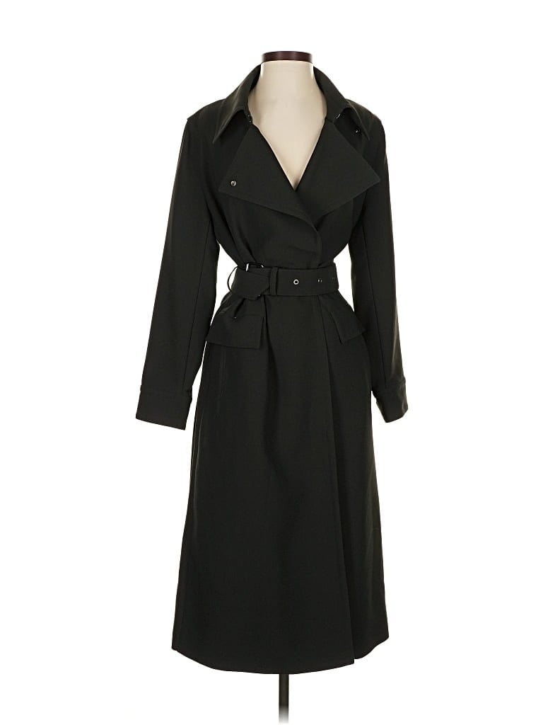 Pre-owned Reiss Trenchcoat In Green