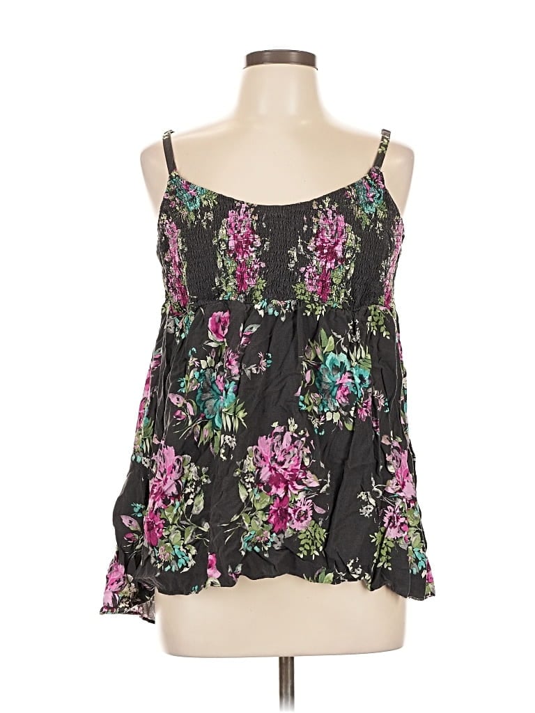 Pre-owned Torrid Tank Top Black Strapless Neckline Tops