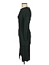 Mango Solid Black Green Cocktail Dress Size 2 - photo 5