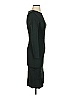 Mango Solid Black Green Cocktail Dress Size 2 - photo 4