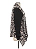 Simply Vera Vera Wang 100% Polyester Animal Print Gray Jacket Size L - photo 4