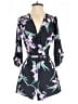Yumi Kim 100% Silk Tropical Black Romper Size XS - photo 1