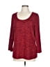 Travel Elements Red 3/4 Sleeve T-Shirt Size L - photo 1