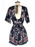 Ash & Violet Paisley Blue Romper Size XS - photo 2