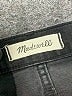 Madewell Chevron-herringbone Black Gray Jeans Size 26 waist - photo 4