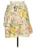 Express Floral Yellow Casual Skirt Size 14 - photo 2