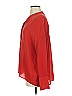 Vince. Red Long Sleeve Blouse Size S - photo 5