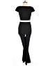 Donna Morgan Color Block Black Jumpsuit Size 4 - photo 1