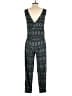 Athleta Graphic Teal Jumpsuit Size 4 - photo 2