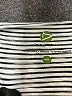 Dakini 100% Rayon Stripes Silver Casual Dress Size M - photo 7