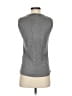 August Silk Gray Sleeveless Top Size S - photo 2
