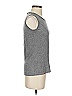 August Silk Gray Sleeveless Top Size S - photo 4