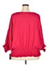 Vince Camuto 100% Polyester Red 3/4 Sleeve Blouse Size 2X - photo 2
