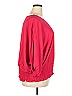 Vince Camuto 100% Polyester Red 3/4 Sleeve Blouse Size 2X - photo 4