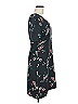 Draper James 100% Polyester Floral Black Casual Dress Size 8 - photo 4