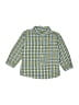 Mayoral Checkered-gingham Yellow Long Sleeve Button-Down Shirt 9-12 MO / 12 MO - photo 1