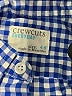 Crewcuts Checkered-gingham Blue Long Sleeve Button-Down Shirt Size 4 - 5 - photo 3