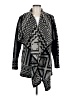 Bar III Gray Black Cardigan Size M - photo 1