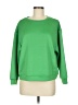 Unbranded Solid Green Sweatshirt Size M - photo 1