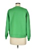Unbranded Solid Green Sweatshirt Size M - photo 2