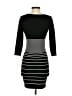 Max Studio Stripes Black Casual Dress Size S - photo 2