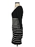 Max Studio Stripes Black Casual Dress Size S - photo 5