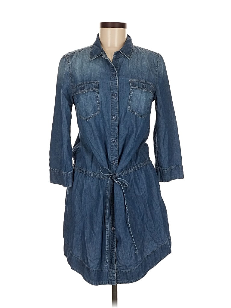 Pre-owned Old Navy Casual Dress In Blue