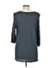 DaftBird 100% Cotton Gray 3/4 Sleeve Top Size L - photo 2