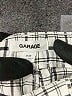 Garage Plaid Ivory Dress Pants Size S - photo 3